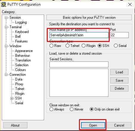 Putty – Navicat – Filezilla Bağlantı Kurma
